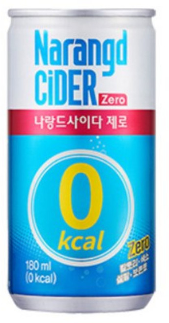나랑드 사이다 제로 180ml, 30개