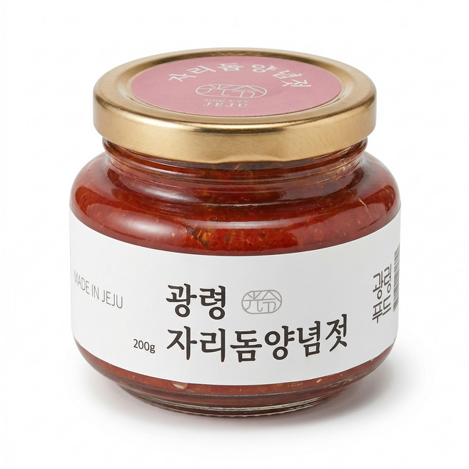 제주도 자리돔양념젓갈 자리젓 원형 200g, 1개