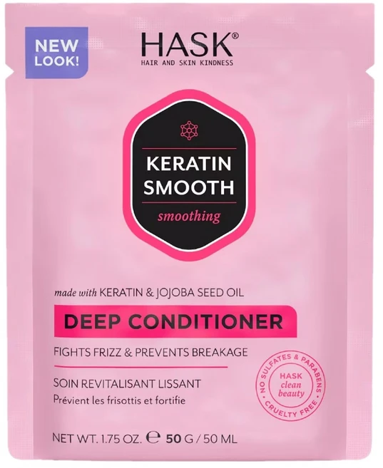 헤스크 케라틴 스무딩 딥 헤어 컨디셔너 Hask Keratin Smoothing Deep Conditioner, 1개 - 쿠팡