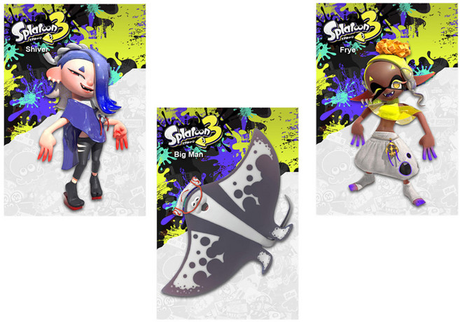 PVC 및 개 Amiibo 카드 게임 Splatoon 스위치용 태그 3 23 NFC, Small card, 1개