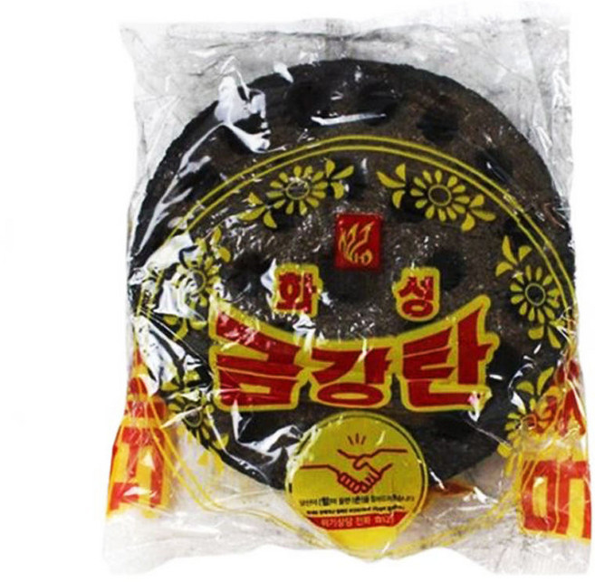 금강 번개탄 연탄 불쏘시개 숯 발화용 캠핑 불멍 구멍탄 연료, 10개, 250g