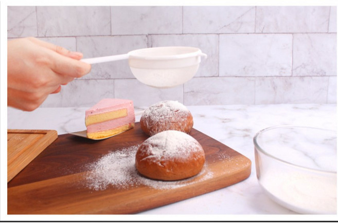 尼龍粉篩 麵粉篩網 過濾篩 濾渣篩網, 1個, 大26*13.5*6.5cm