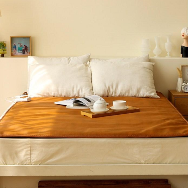 황토온열매트 어싱매트 접지매트 어싱굿잠 온열어싱 맨발걷기, 황토 (온열,어싱) 퀸사이즈 145x200