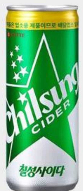 롯데 칠성사이다 245ml x 60캔30캔x2박스 청량음료, 1개