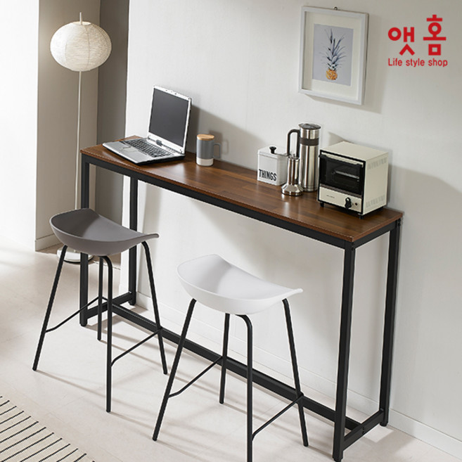 [슈퍼HOT][AT HOME] 앳홈 메이드 스틸 홈바 1500, 색상:멀바우