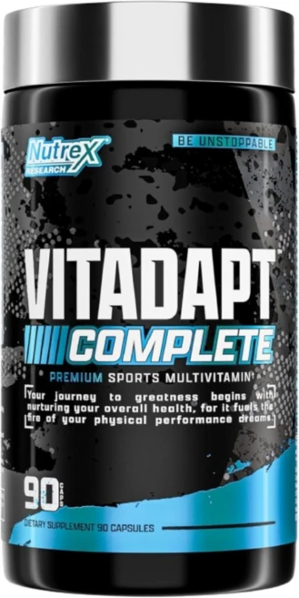 Nutrex Research Vitadapt Complete 프리미엄 스포츠 종합비타민 캡슐 90정, 1개 - 쿠팡