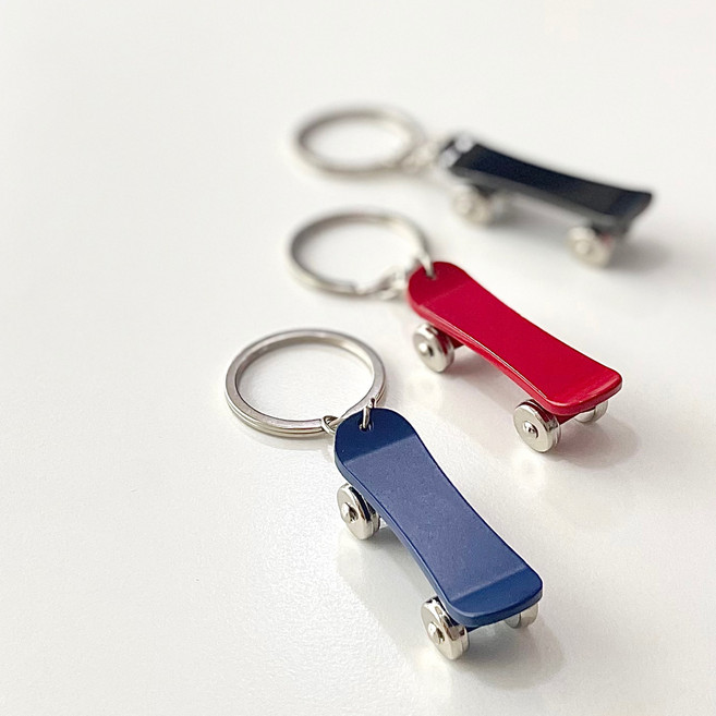 스케이트보드 보드 키링 열쇠고리 에어팟키링 백참 ( 3color )