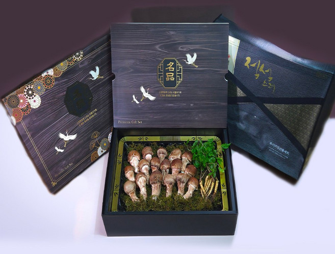 [참송이농장] 국내산 최상급 참송이버섯 명절선물 설향 건강진선세트, 1박스, 설향 프리미엄건강진선세트