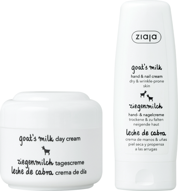 지아자 산양유 데이크림 50ml + 산양유 핸드크림 80ml, 1개, 130ml