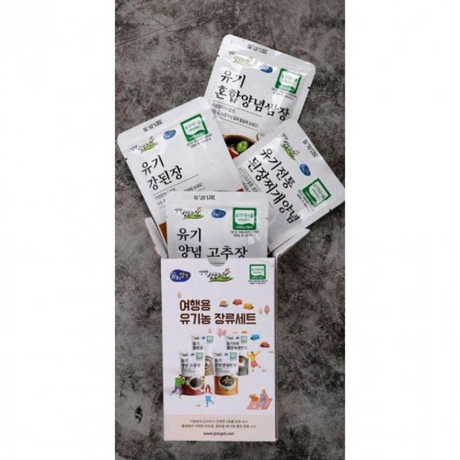 여행용 유기농 장류셋트, 1개, 1g