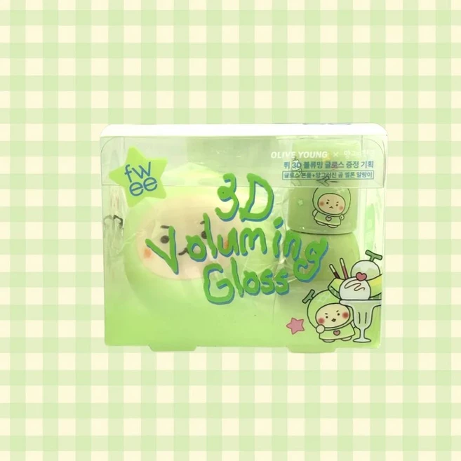 퓌 3D 볼류밍 글로스 5.3g (+스트레스 볼), 1개, [망그러진 곰] 허니듀 70% - 쿠팡