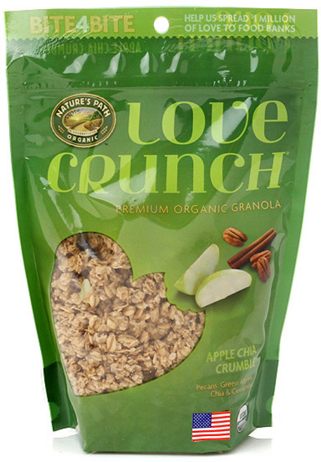 네이쳐스패스 러브 크런치 프리미엄 그래놀라 애플 크럼블 저염, 325g, 1개