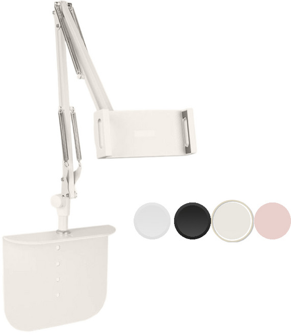 캐시풀 침대 아이패드 태블릿 핸드폰 거치대, 베이지, 1개