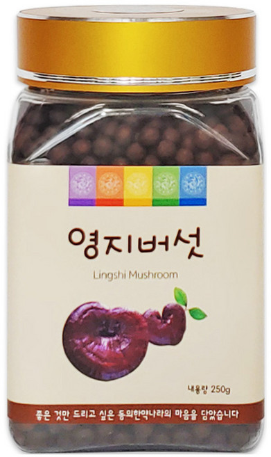 동의한약나라 영지버섯환, 250g, 1개