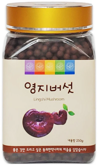 동의한약나라 영지버섯환, 250g, 1개 - 쿠팡
