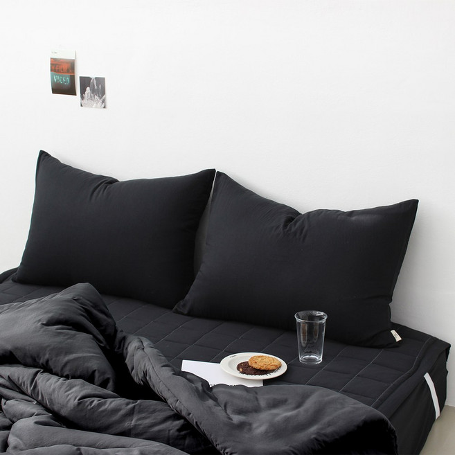 루시드슬립 부드러운 아멜리 워싱 베개커버