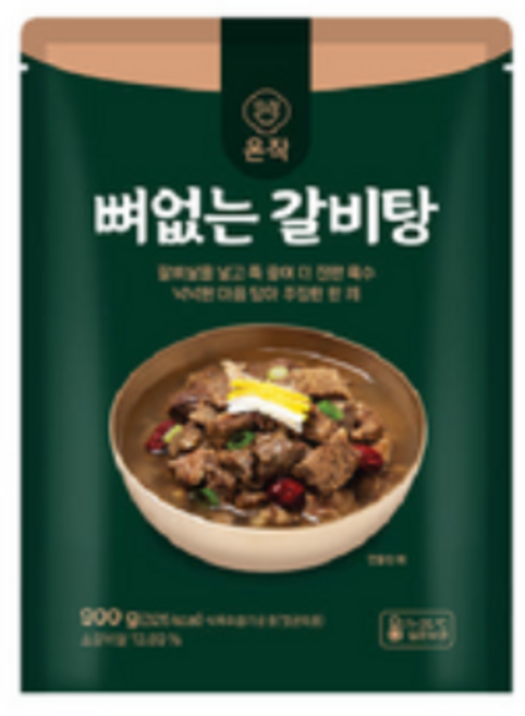 온작 뼈없는 갈비탕, 900g, 8개