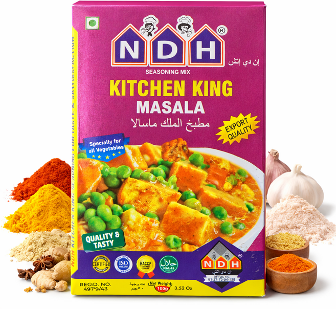 NDH 치킨 킹 마살라(KITCHEN KING MASALA), 1개, 100g