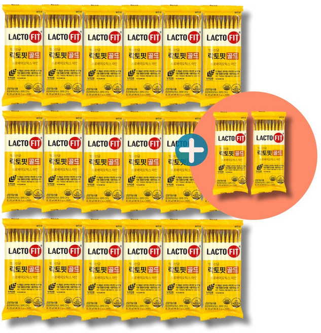 [대용량 벌크 총190일분] 종근당건강 락토핏골드 아연함유 생유산균 LACTO-FIT 180포+10포 멜라트리마스크 2매, 1개, 190회분