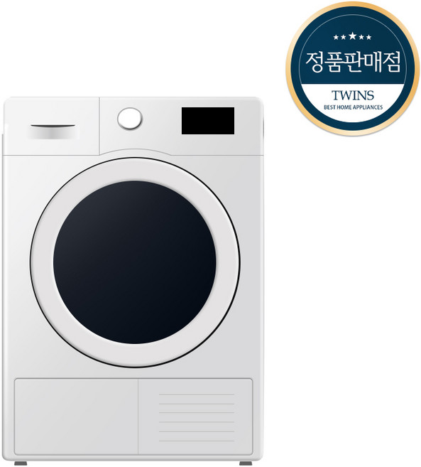 삼성전자 건조기 9kg 방문설치, DV90T5440KW, 화이트