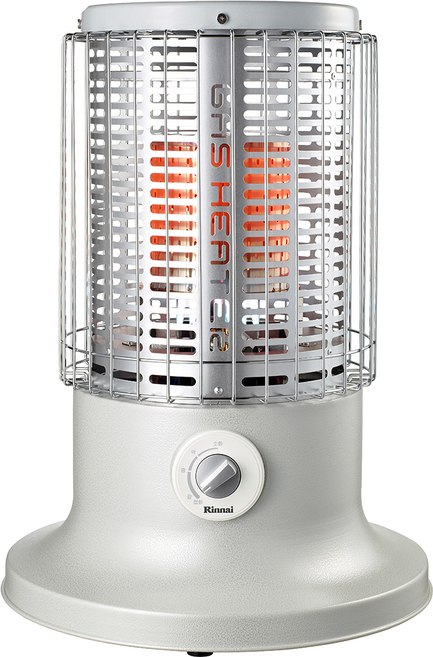 린나이 가스로터리히터 업소용 스탠드형 가스스토브 적외선 가스히터 원통형 바닥형, LPG