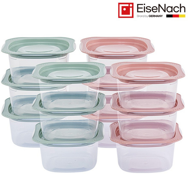 아이제나흐 에센 레인지쿡 바로햇밥 전자레인지용 밀폐용기, 24P, 1세트