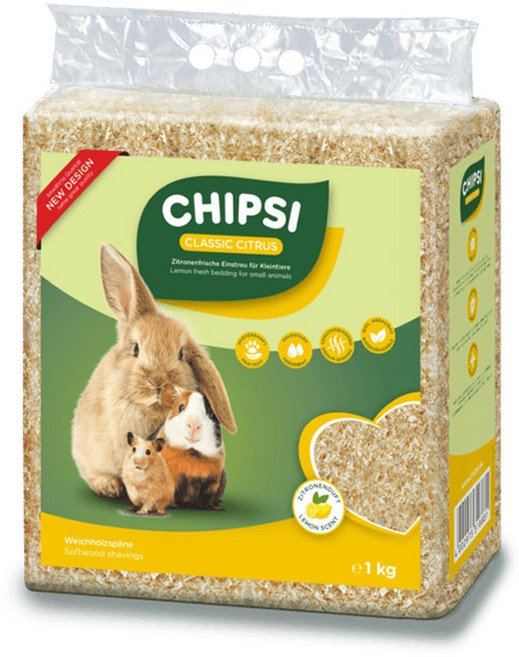 칩시 시트러스 레몬향 베딩 1kg 앵무새 둥지 베딩, 1개