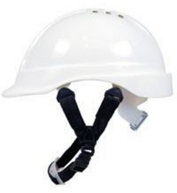 歐堡牌 SN-100 透氣式工程帽 工地帽 安全帽 ABS 專利設計, 白色, 1個