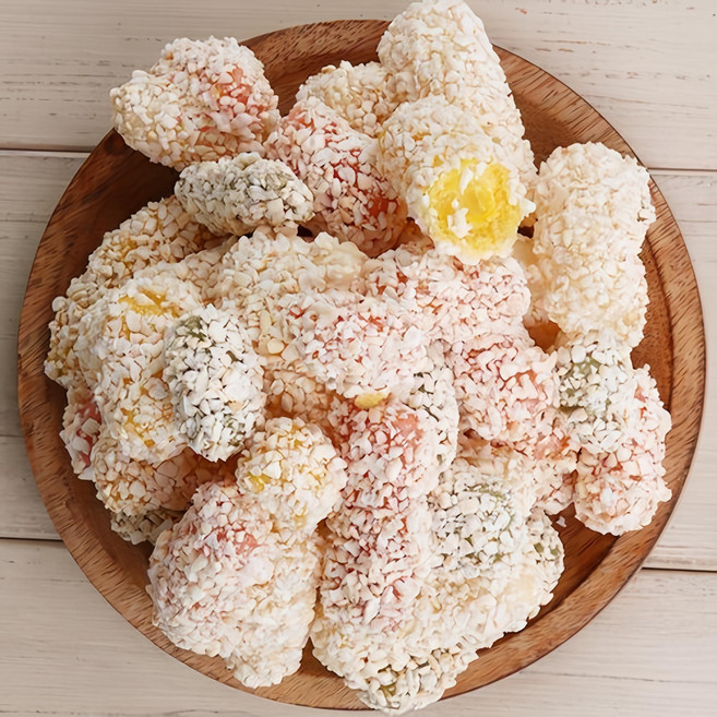 설 명절 선물용 전통 디저트 못난이 유과 1.5kg, 1개