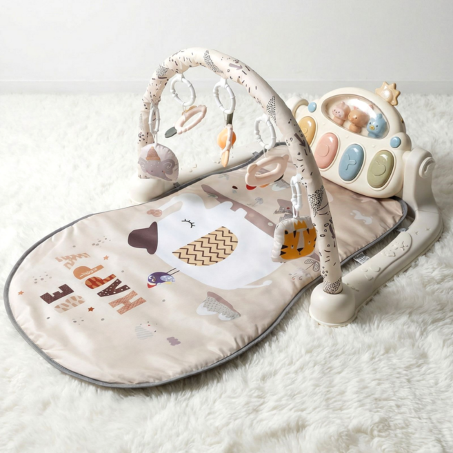 다쥬베베 유아용 동물농장 아기체육관, 그린, 1개