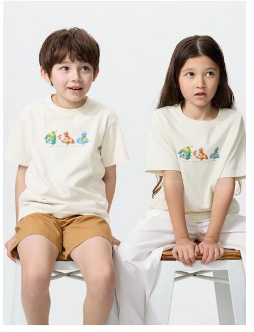[국내배송] 유니클로 KIDS Pokemon UT(그래픽T)A E483670-000-00