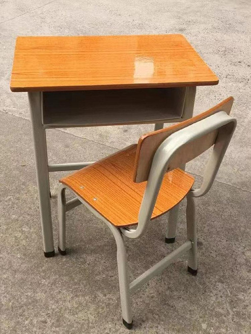 옛날 책걸상 책상 초등학교 복고풍 의자 국민학교 A. 의자 포함 책상 75cm 중고등학생용, B. 의자 포함 책상 70cm 초등학생용