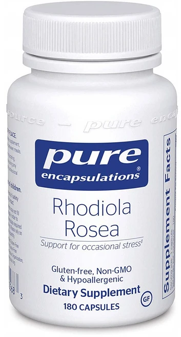 Pure Encapsulations Rhodiola Rosea 퓨어 인캡슐레이션 로디올라 180캡슐, 1개, 180정 - 쿠팡