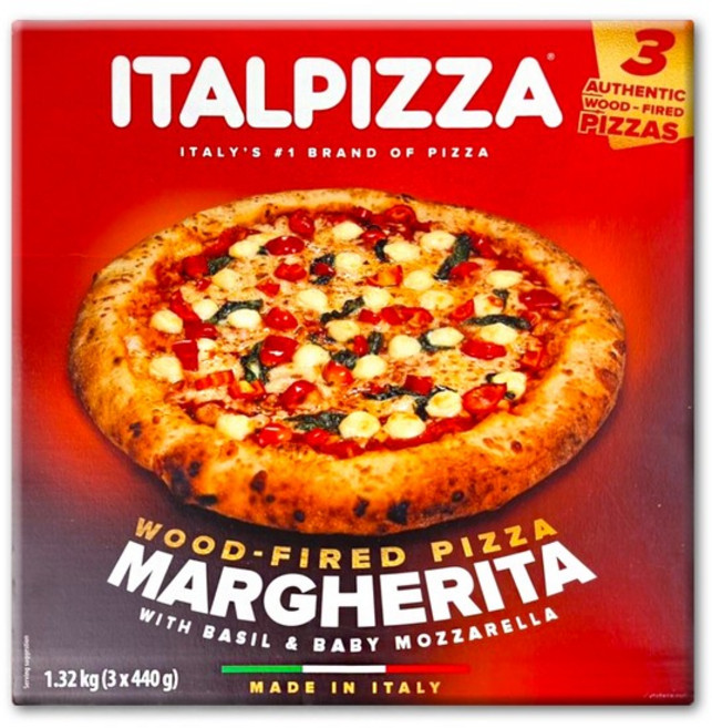 코스트코 이탈피자 마르게리타 피자 1320g(440g x 3개) 이탈리아 화덕, 없음, 상세설명 참조