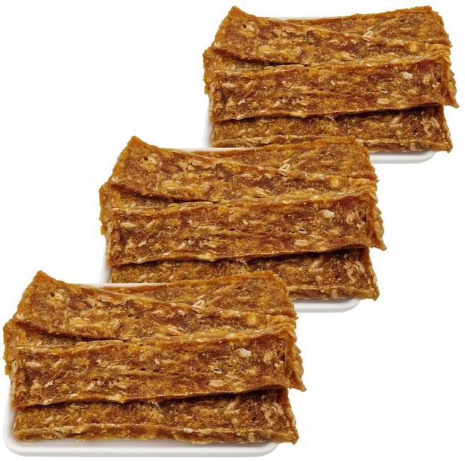 국내제작 유기농 오트밀 양고기 블루베리로 만든 양블오트밀스틱 눈건강 기력회복에 좋은 강아지수제간식, 3개, 70g, 양블 오트밀