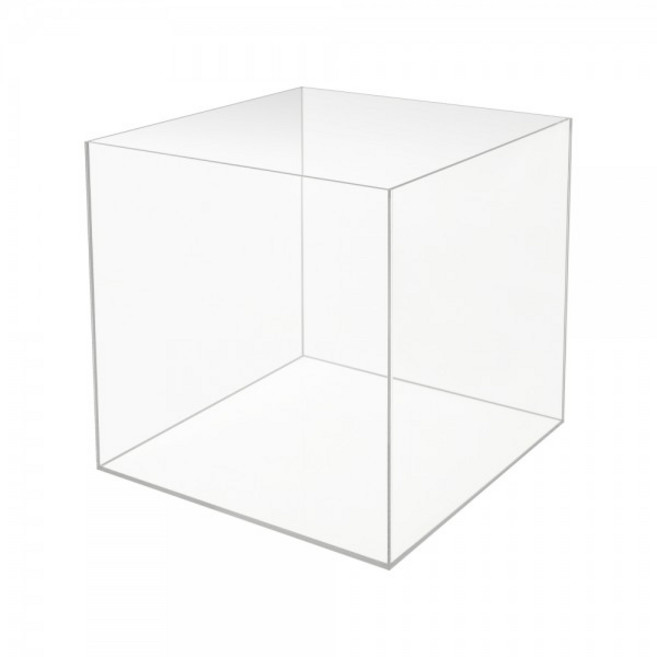 아트사인 한면 오픈박스 300 x 300 x 300 x 3 mm, 1개, 투명