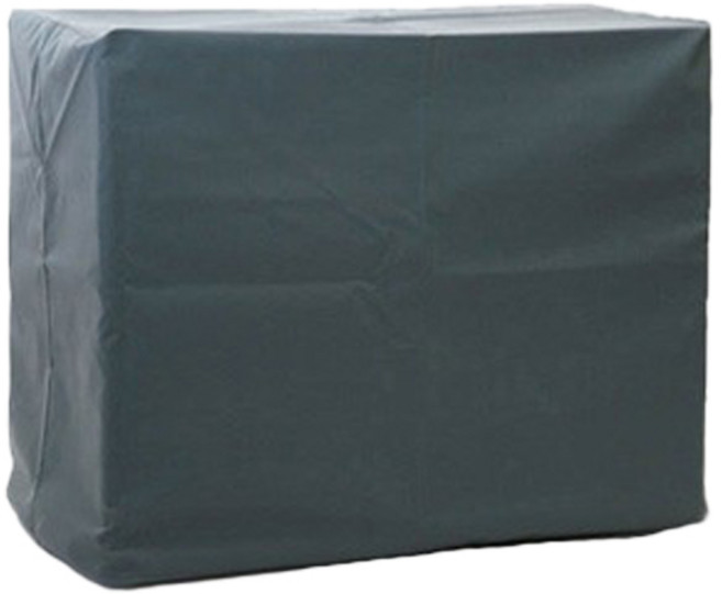 완벽 방수 실외기커버 타포린 PVC 원단 열차단 바람막이, 그레이