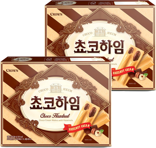 쵸코하임, 284g, 2개