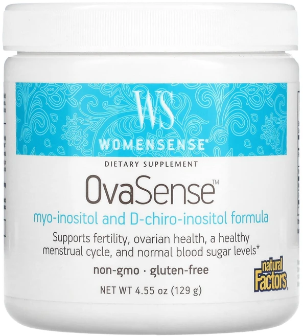 Natural Factors Womensense PCOSense 129g(4.55oz), NaturalFactorsWomensensePCOSen, 129g, 1개 - 쿠팡