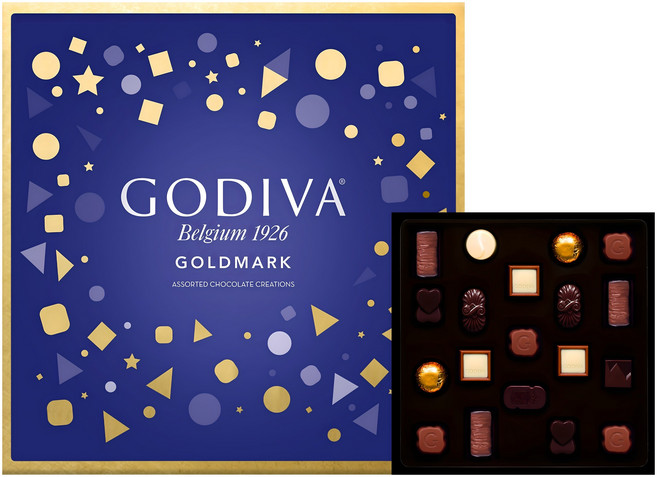고디바 골드마크 초콜릿 선물 세트, 215g, 1개