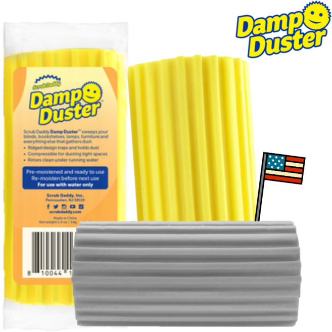 스크럽대디 먼지제거 끝판왕 댐프 더스터 색상 2종, 실버, 2개