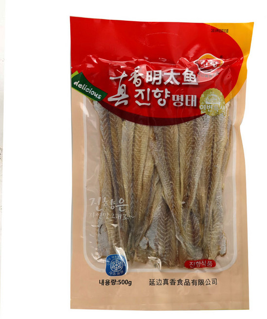 (배터짐) 짝태중짝태 진향 탈피 연변짝태 (일요일&당일발송) 실온, 1개