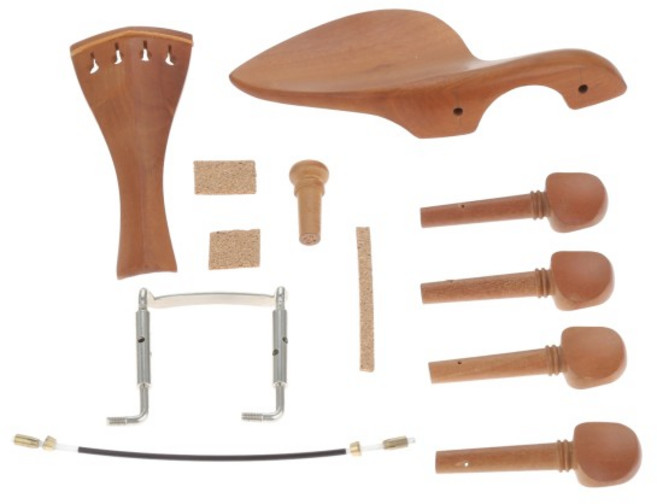 바이올린용 바이올린 로즈 우드 액세서리 부품 피팅 테일피스 튜닝 페그 엔드핀 턱 받침대 거치대 페그 세트 4/4, 1개