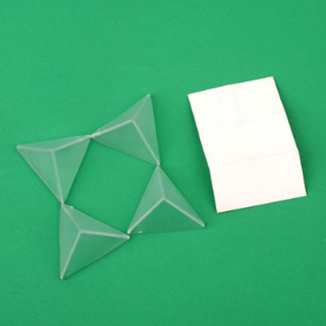 PVC 모서리보호대 기둥보호대 모서리방지가드, 삼각, 1개