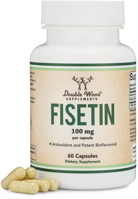 더블우드 피세틴 Fisetin 100mg 60캡슐, 1개 - 쿠팡
