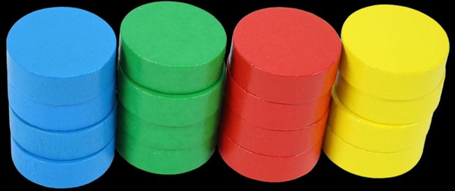 말 설날전통놀이 빽도 16개(윷놀이용) 가족놀이 뒷도 단체놀이 윷놀이 4색, 본상품선택, 1개