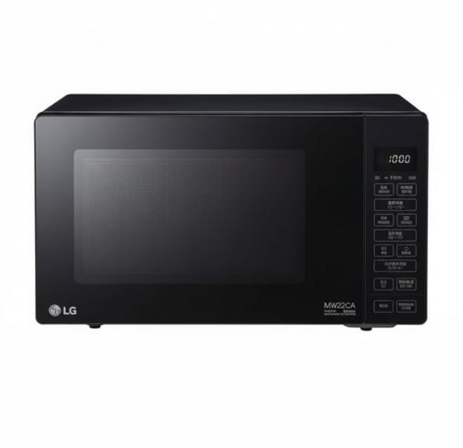 LG전자 전자레인지 터치식 22L 블랙, (정식출고)OVEn/MW22CA