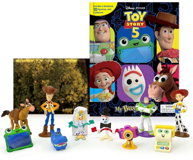 Disney Toy Story 5 My Busy Books 토이스토리5 비지북:스토리북 10 피규어 플레이매트 포함, Disney Toy Story 5 My Busy B.., Phidal Publishing(저), Phidal Publishing