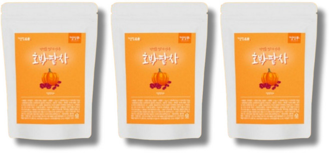 카페인없는차 호바파차 림프순환차 팥 호박차 임산부 임신 초기 준비 선물 호박팥차 붓기 에좋은 호박 차 티백 물대신차 팥차 호박티백 독소배출차 출산 후 산모 붓기차, 45g, 30개입, 3세트