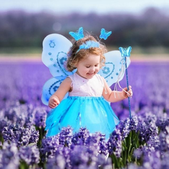 4번 (1개) 드레스세트 천사날개 파티클럽